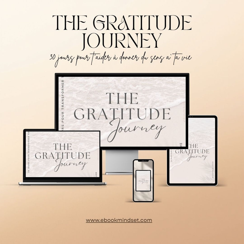 The Gratitude Journey - Journal 30 jours