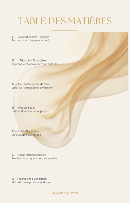 E-book 90 Jours de Transformation Mindset